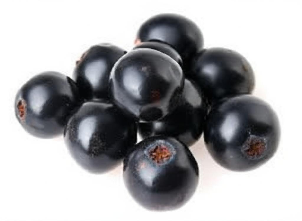 Imagen de Aronia chokeberry fresca resaltando su intenso color y su potencial valor nutricional como superalimento.