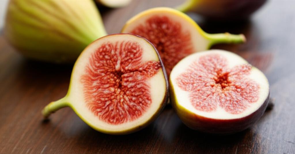Plato con higo beneficios fresco mostrando su valor nutricional